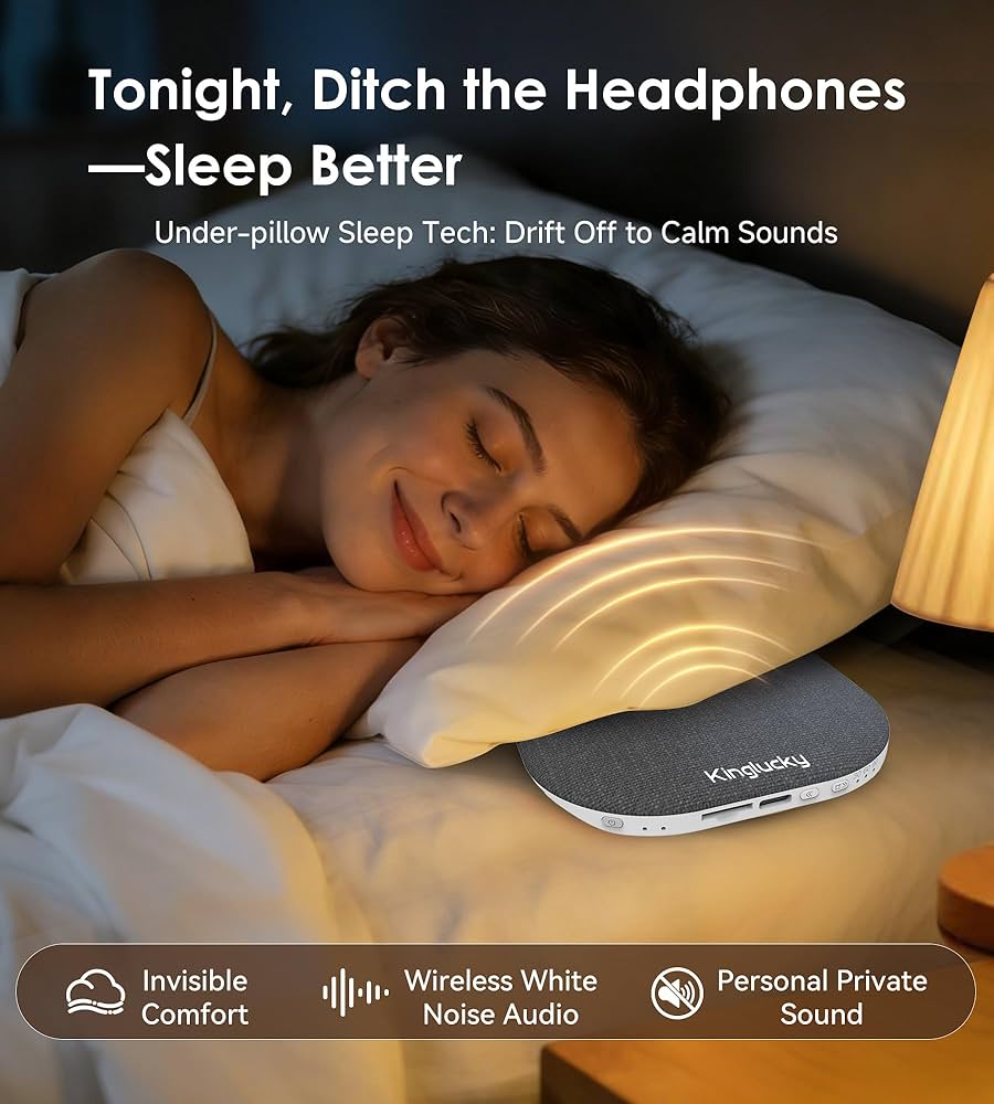 Bluetooth Pillow Speaker for Sleeping